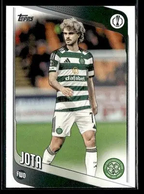 2025-26 Topps UEFA Club Competitions Jota #30 Celtic