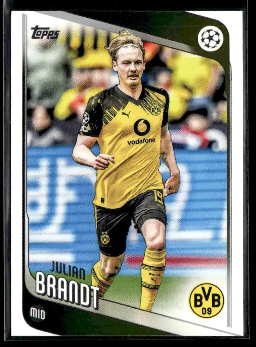 2025-26 Topps UEFA Club Competitions Julian Brandt #81 Borussia Dortmund