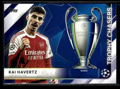 2025-26 Topps UEFA Club Competitions Kai Havertz #TC-2 Trophy Chasers Arsenal FC