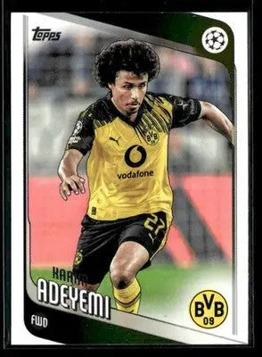 2025-26 Topps UEFA Club Competitions Karim Adeyemi #128 Borussia Dortmund
