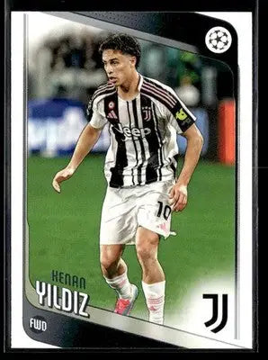 2025-26 Topps UEFA Club Competitions Kenan Yildiz #147 Juventus