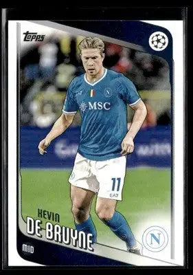 2025-26 Topps UEFA Club Competitions Kevin De Bruyne #200 Napoli