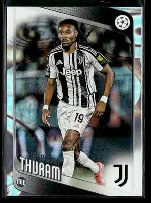 2025-26 Topps UEFA Club Competitions Khéphren Thuram #71 Raindrops Juventus