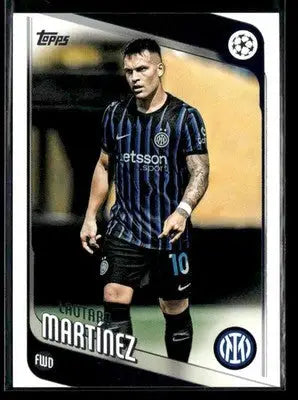 2025-26 Topps UEFA Club Competitions Lautaro Martínez #156 Inter Milan