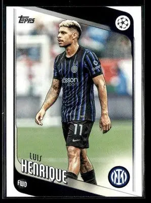 2025-26 Topps UEFA Club Competitions Luis Henrique #131 Inter Milan