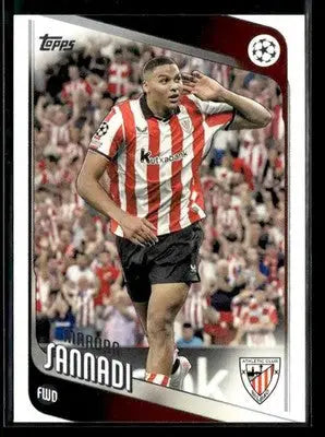 2025-26 Topps UEFA Club Competitions Maroan Sannadi #105 Athletic Bilbao