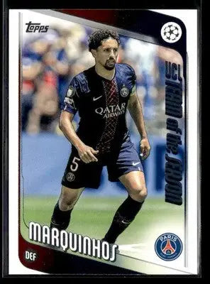 2025-26 Topps UEFA Club Competitions Marquinhos #92 Paris Saint-Germain