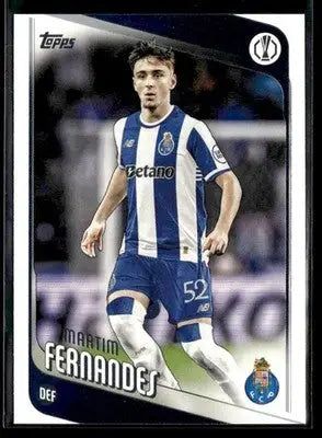 2025-26 Topps UEFA Club Competitions Martim Fernandes #62 Porto