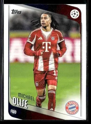 2025-26 Topps UEFA Club Competitions Michael Olise #4 FC Bayern Munchen