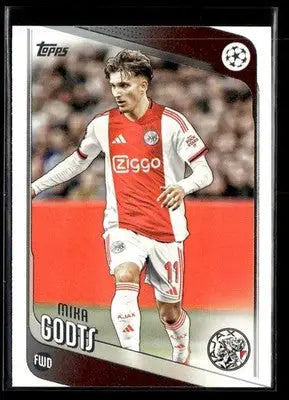 2025-26 Topps UEFA Club Competitions Mika Godts #151 Ajax