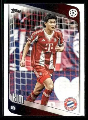 2025-26 Topps UEFA Club Competitions Minjae Kim #101 FC Bayern Munchen