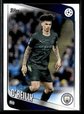 2025-26 Topps UEFA Club Competitions Nico O’Reilly #155 Manchester City