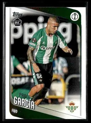 2025-26 Topps UEFA Club Competitions Pablo García #174 RC Betis