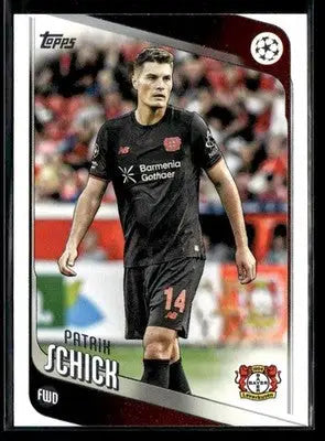 2025-26 Topps UEFA Club Competitions Patrik Schick #153 Bayer 04 Leverkusen