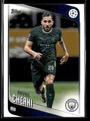 2025-26 Topps UEFA Club Competitions Rayan Cherki #1 Manchester City