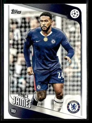 2025-26 Topps UEFA Club Competitions Reece James #70 Chelsea FC