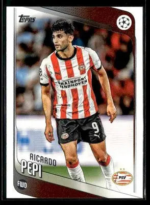 2025-26 Topps UEFA Club Competitions Ricardo Pepi #106 PSV Eindhoven