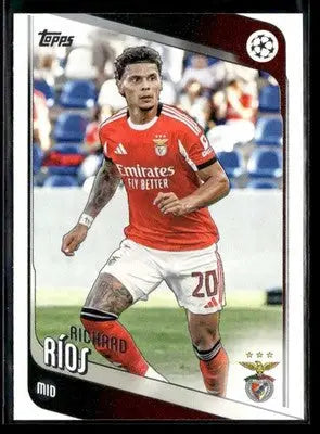 2025-26 Topps UEFA Club Competitions Richard Ríos #16 Benfica