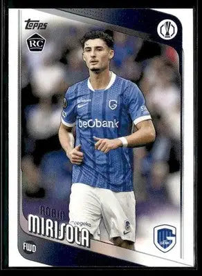 2025-26 Topps UEFA Club Competitions Robin Mirisola #26 RC Genk