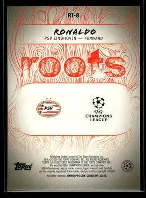 2025-26 Topps UEFA Club Competitions Ronaldo #RT-8 Roots PSV Eindhoven - Soccer Card Single
