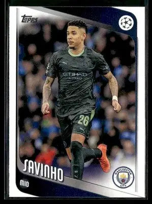 2025-26 Topps UEFA Club Competitions Savinho #33 Manchester City