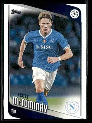2025-26 Topps UEFA Club Competitions Scott McTominay #41 Napoli