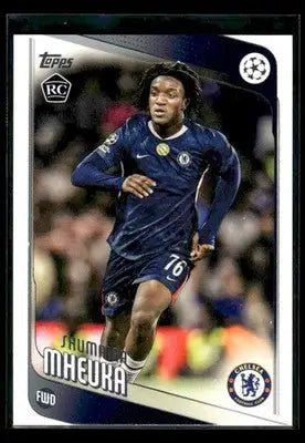 2025-26 Topps UEFA Club Competitions Shumaira Mheuka #32 RC Chelsea FC - Soccer Card Single