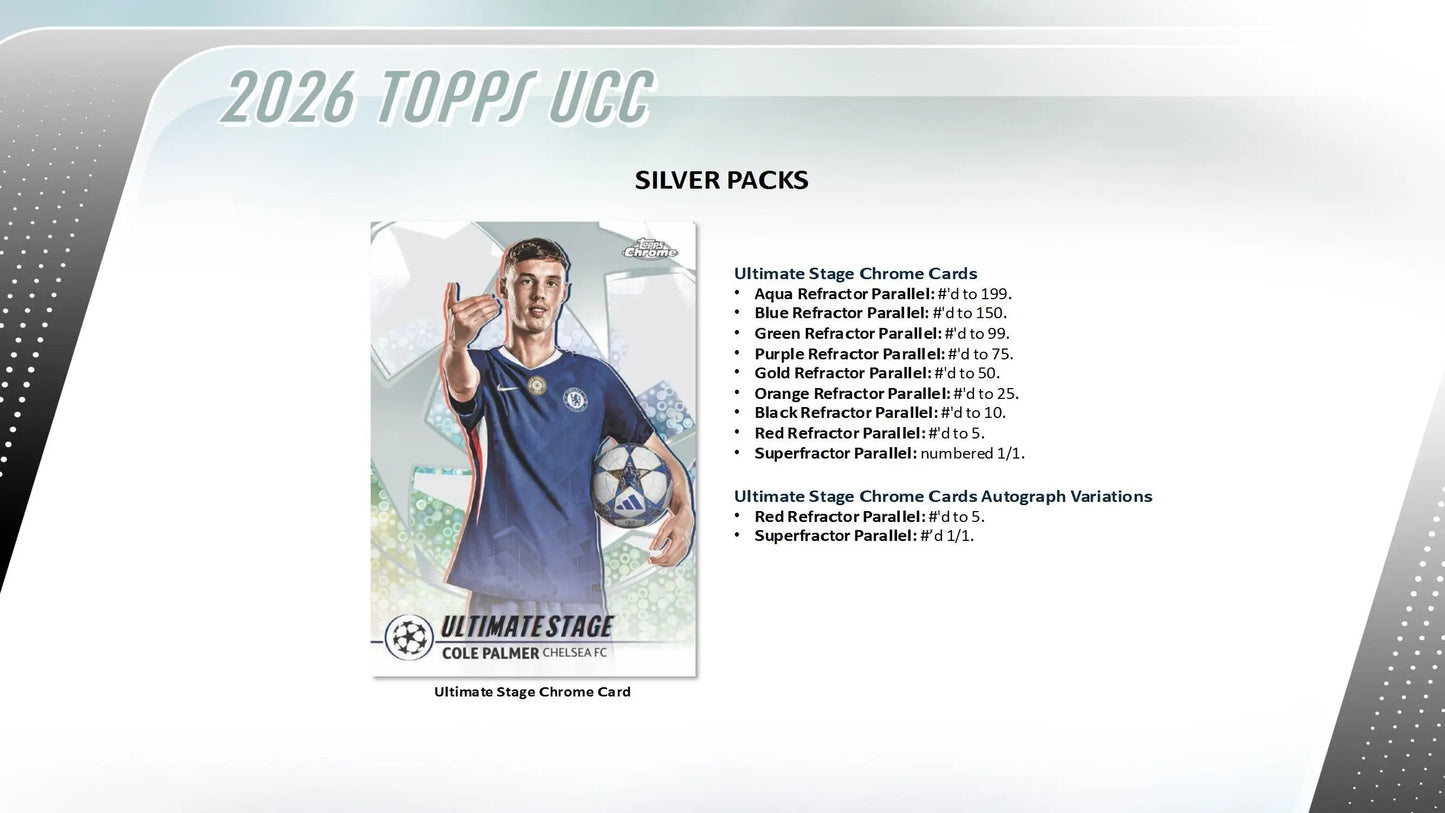 2025-26 Topps UEFA Club Competitions Soccer Hobby Box - Sports Cards - Soccer Sealed