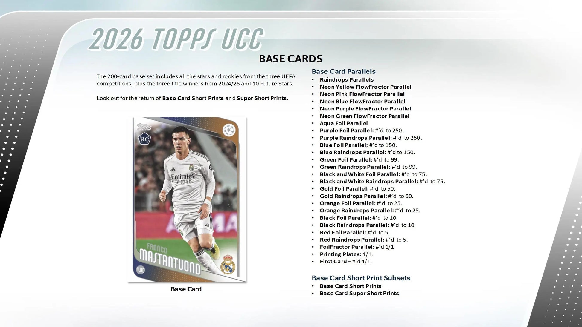 2025-26 Topps UEFA Club Competitions Soccer Hobby Box - Sports Cards - Soccer Sealed