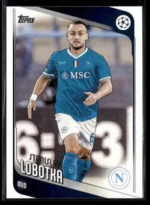 2025-26 Topps UEFA Club Competitions Stanislav Lobotka #11 Napoli