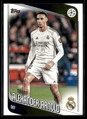 2025-26 Topps UEFA Club Competitions Trent Alexander-Arnold #141 Real Madrid CF