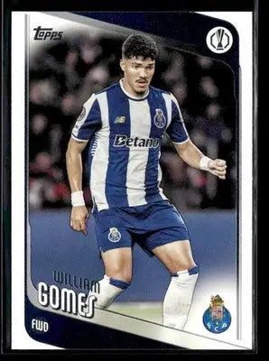 2025-26 Topps UEFA Club Competitions William Gomes #50 Porto