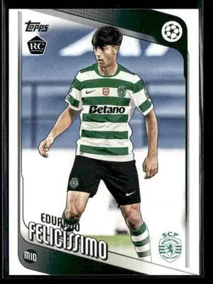 2025-26 Topps UEFA Club Comps Eduardo Felicíssimo #60 RC