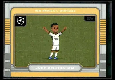 2025-26 Topps UEFA Club Comps Jude Bellingham #8B-3 8-Bit Shots Real Madrid CF
