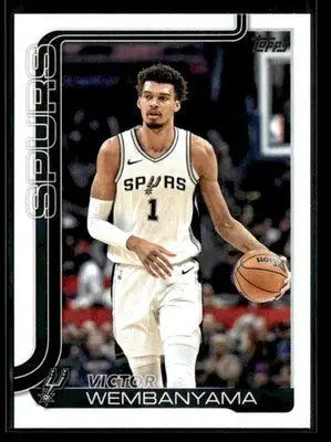 2025-26 Topps Victor Wembanyama #195 San Antonio Spurs