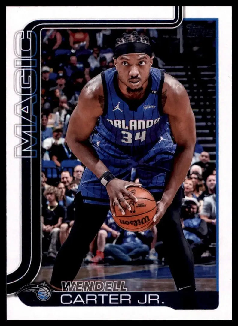 2025-26 Topps Wendell Carter Jr #90 Orlando Magic Basketball Card NBA Sports - Basketball Card Single