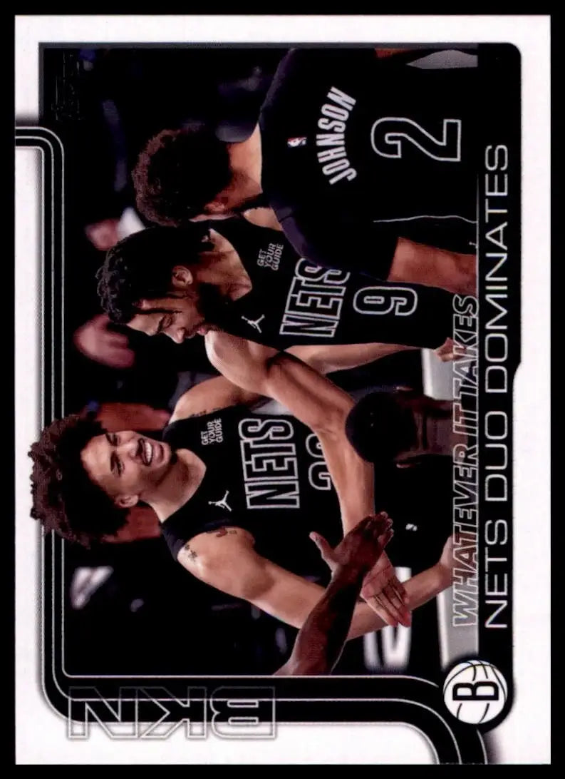 2025-26 Topps Whatever It Takes #273 Brooklyn Nets Basketball Card NBA Sports - Basketball Card Single