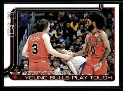 2025-26 Topps Windy City Wonder: Young Bulls Play Tough #277 Chicago Bulls