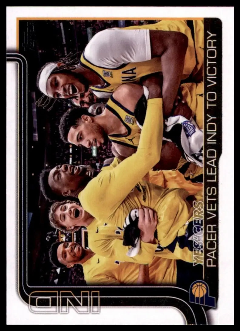 2025-26 Topps Yes Cers #280 Indiana Pacers Basketball Card NBA Sports