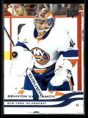 2025-26 Upper Deck #108 Semyon Varlamov - Hockey Card Single