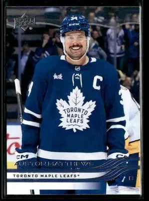 2025-26 Upper Deck #161 Auston Matthews - Hockey Card Single