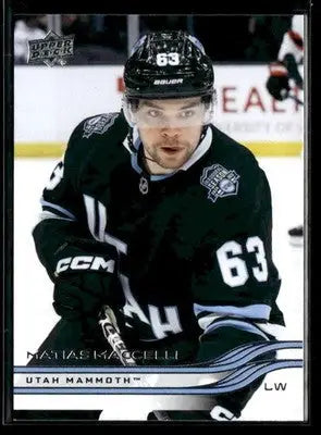 2025-26 Upper Deck #173 Matias Maccelli - Hockey Card Single