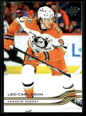2025-26 Upper Deck #2 Leo Carlsson - Hockey Card Single