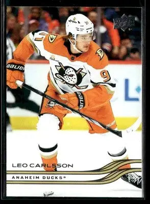 2025-26 Upper Deck #2 Leo Carlsson - Hockey Card Single