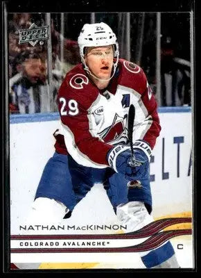 2025-26 Upper Deck #42 Nathan MacKinnon - Hockey Card Single