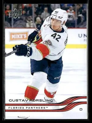 2025-26 Upper Deck #71 Gustav Forsling - Hockey Card Single