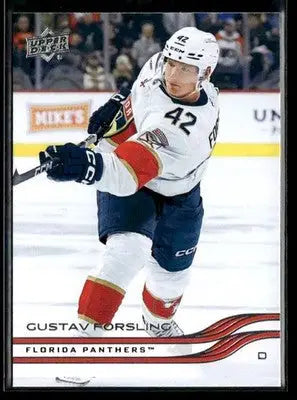 2025-26 Upper Deck #71 Gustav Forsling - Hockey Card Single