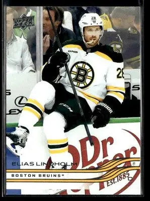 2025-26 Upper Deck #8 Elias Lindholm - Hockey Card Single