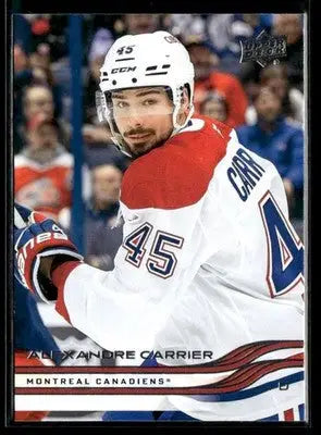 2025-26 Upper Deck #91 Alexandre Carrier - Hockey Card Single