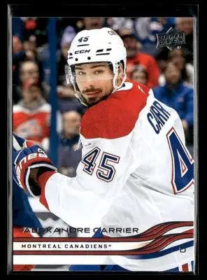 2025-26 Upper Deck #91 Alexandre Carrier - Hockey Card Single